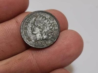 Found 1901 Indian Head Penny Today - 5