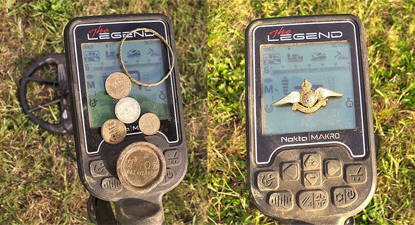 The Legend Metal Detector Loves Park Digs