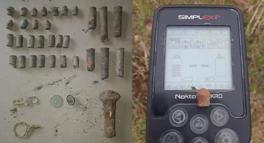 Bullets And Military Uniform Button With Simplex - Cover