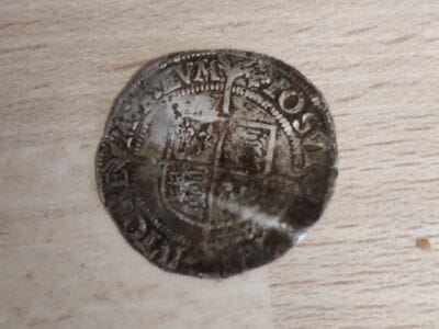 Got My First Hammered Coin Up Today - 2