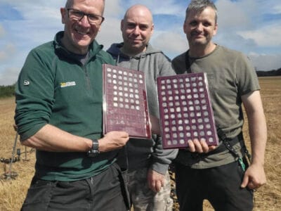 28 Coins Of Medieval Pennies Found With The Legend - 6