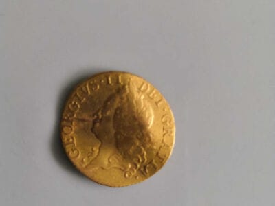 Found My First Gold Today A George 2nd Half Guinea - 2