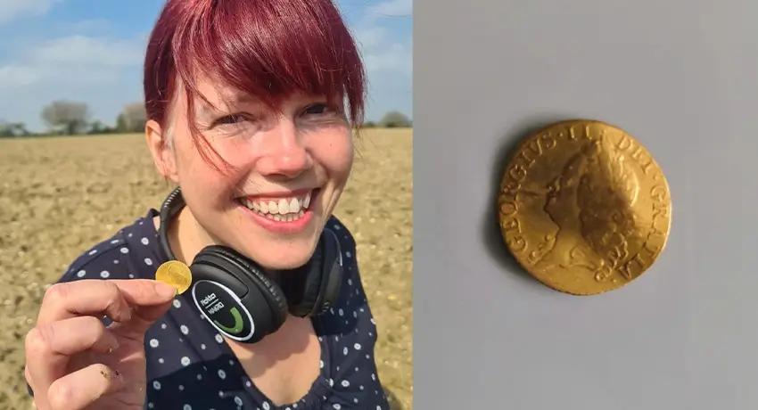 Found My First Gold Today A George 2nd Half Guinea - Cover