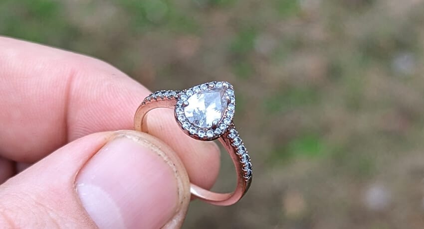 First Ring With The Legend Metal Detector