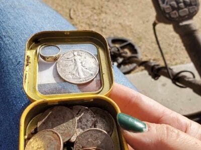 Found Both Silver And Gold Yesterday - 2