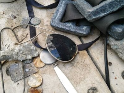 Found One Gold Ring At The Beach Metal Detecting - 1