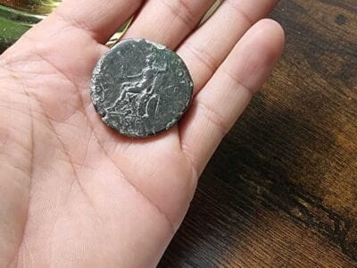 Imperator Hadrianus Coin Found with The Legend - 5