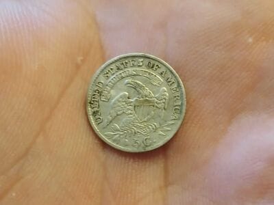 Today's Finds 1833 Capped Bust Half Dime - 2