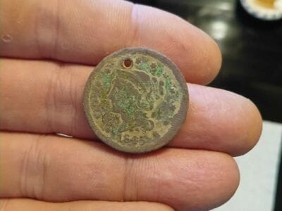 Today's Finds 1833 Capped Bust Half Dime - 4