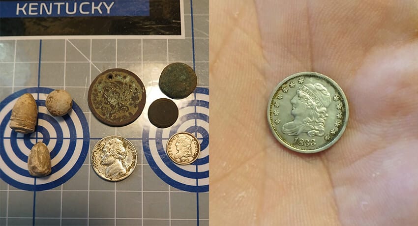 Today's Finds 1833 Capped Bust Half Dime - Cover