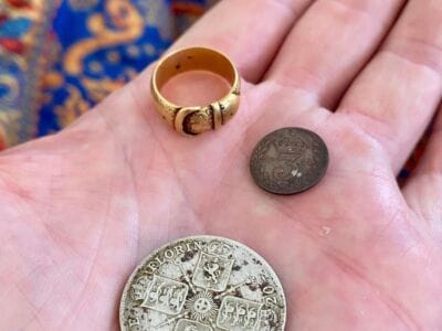 First Gold With The Simplex Metal Detector - 2