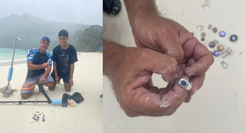 White Gold Ring Recovered This Morning - Cover