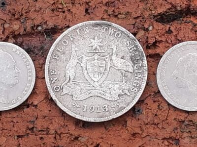 A Few Of My Finds Detected With The Legend - 1