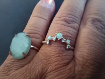 Today Finds 2 Rings 1 is 925 Silver - 3