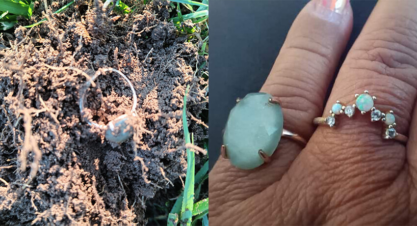 Today Finds 2 Rings 1 is 925 Silver - Cover
