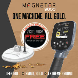 Magnetar 9000 Pulse Induction Gold Detector